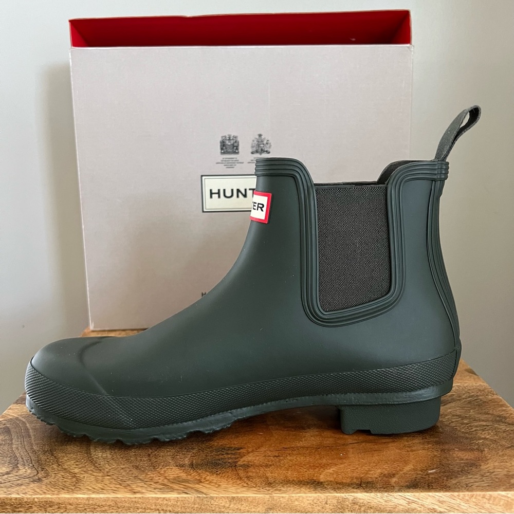 HUNTER| Original Chelsea Dark Olive - Picture 3 of 12